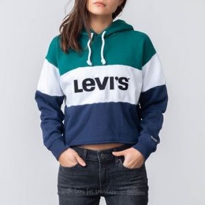 Levi’s crop top hoodie